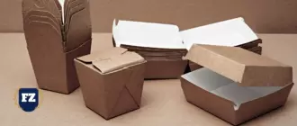 пустые коробки фаст фуда гл